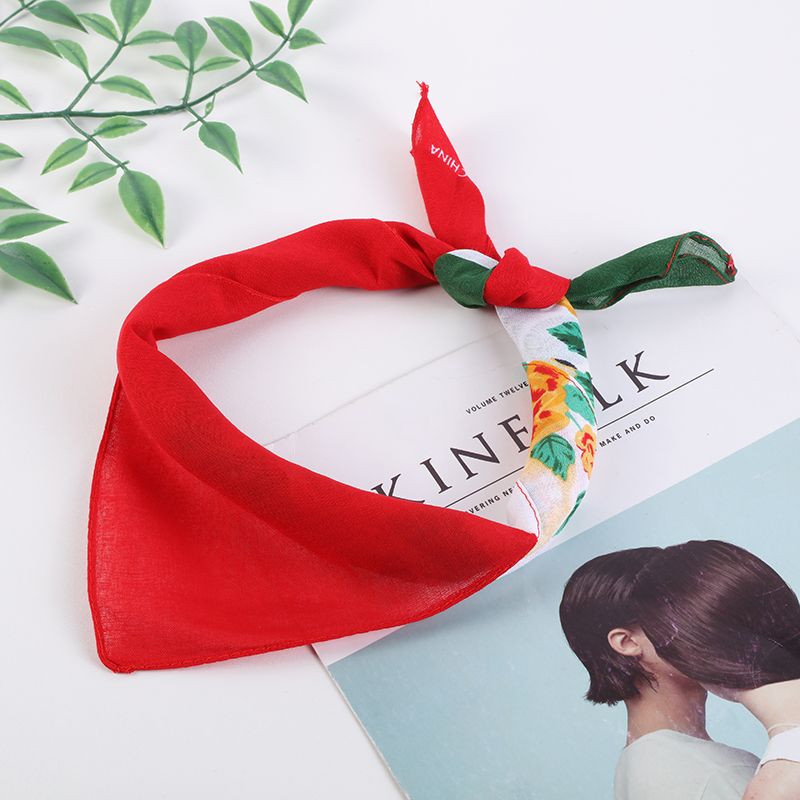 Hao Hao Headscarf Manufacturers Directly For Europe And The United States Men And Women Outdoor Sports Headscarf Hip-Hop All Cotton Square Wholesale Magic Headscarf Application Scenario