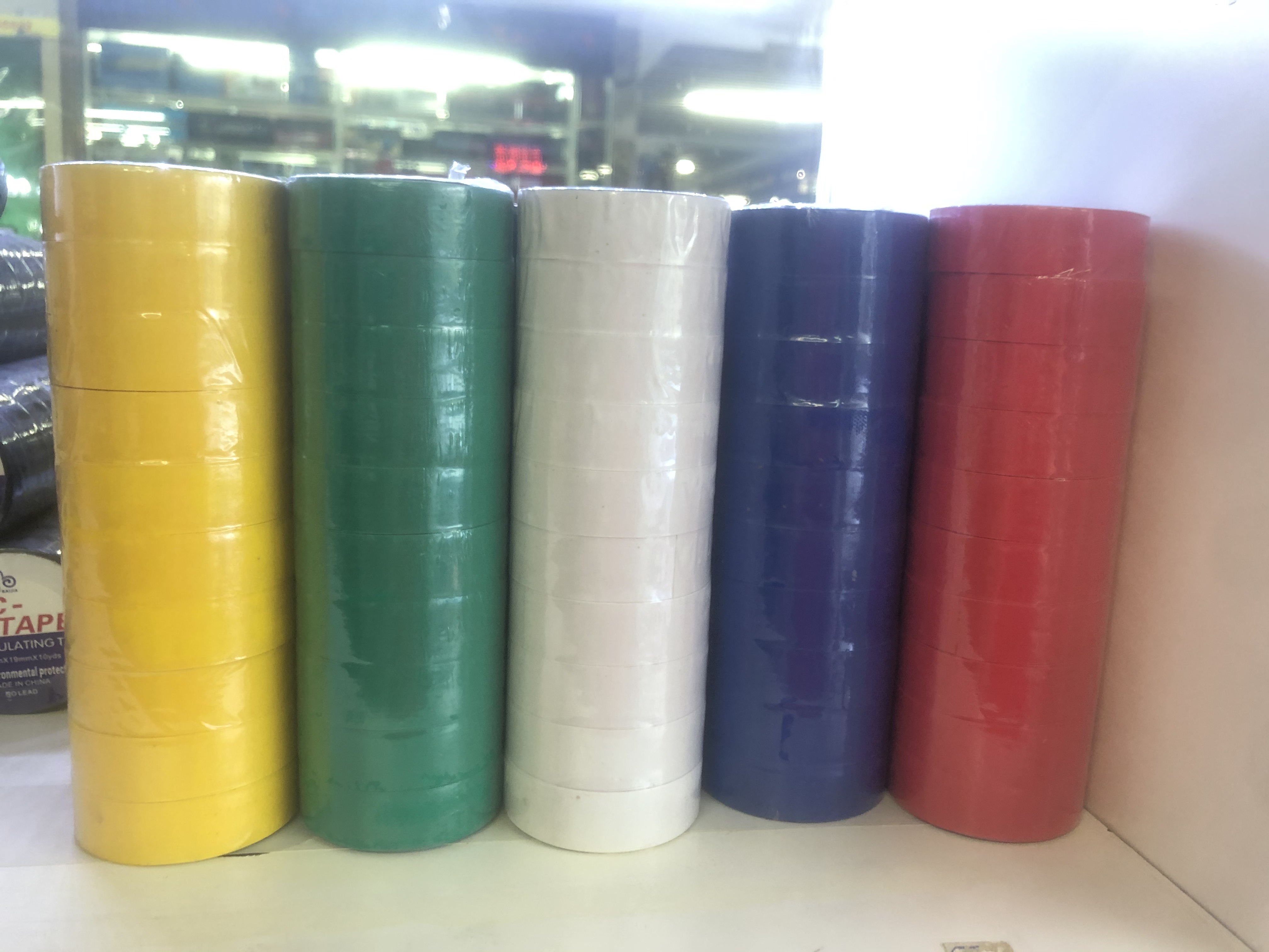 电工胶带 10码 彩色产品图