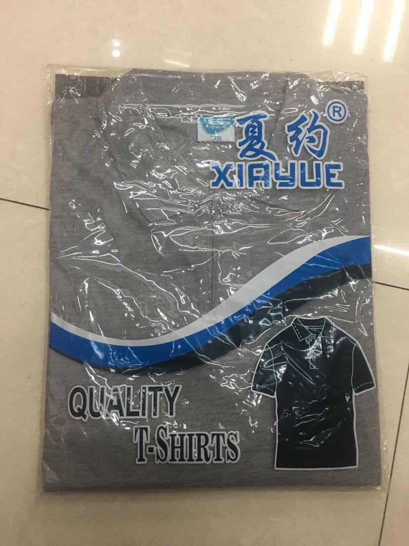 Xia Yue multi-color short-sleeved men's T - shirt lovers cultural shirt class custom Xia Yue knitting produced thumbnail