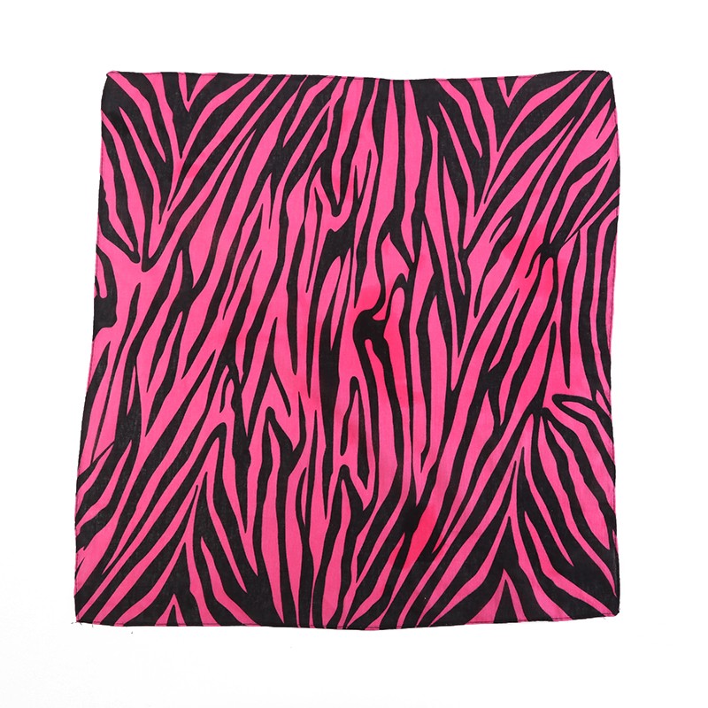 Hao Hao Headscarf Manufacturers Direct For Outdoor Sports Headscarf Hip-Hop Cotton Headscarf Wholesale Outdoor Riding Headscarf Zebra Print undefined