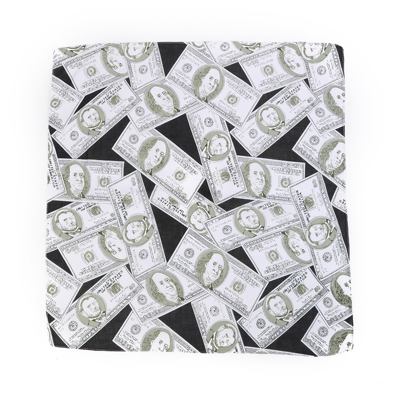 Hao Hao Headscarf Manufacturers Direct For Europe And The United States Men And Women Outdoor Sports Headscarf Hip Hop Cotton Dollar Square Wholesale Magic Headscarf undefined