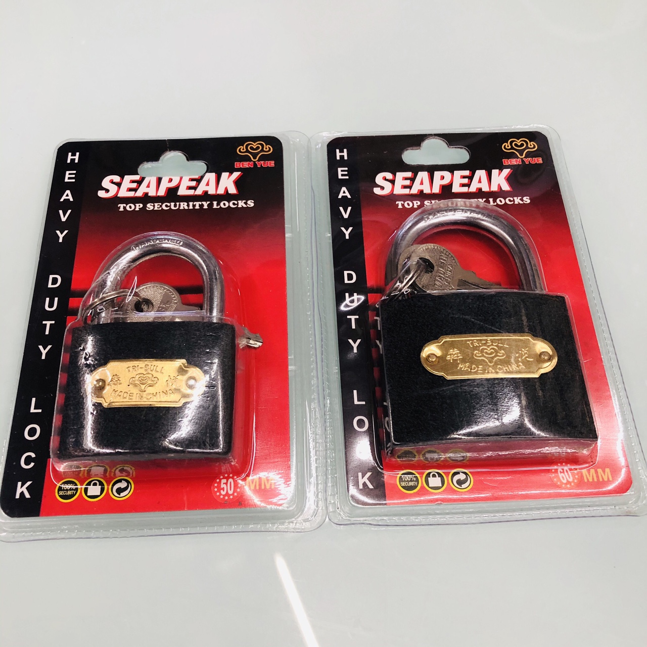 Gray iron padlock thumbnail