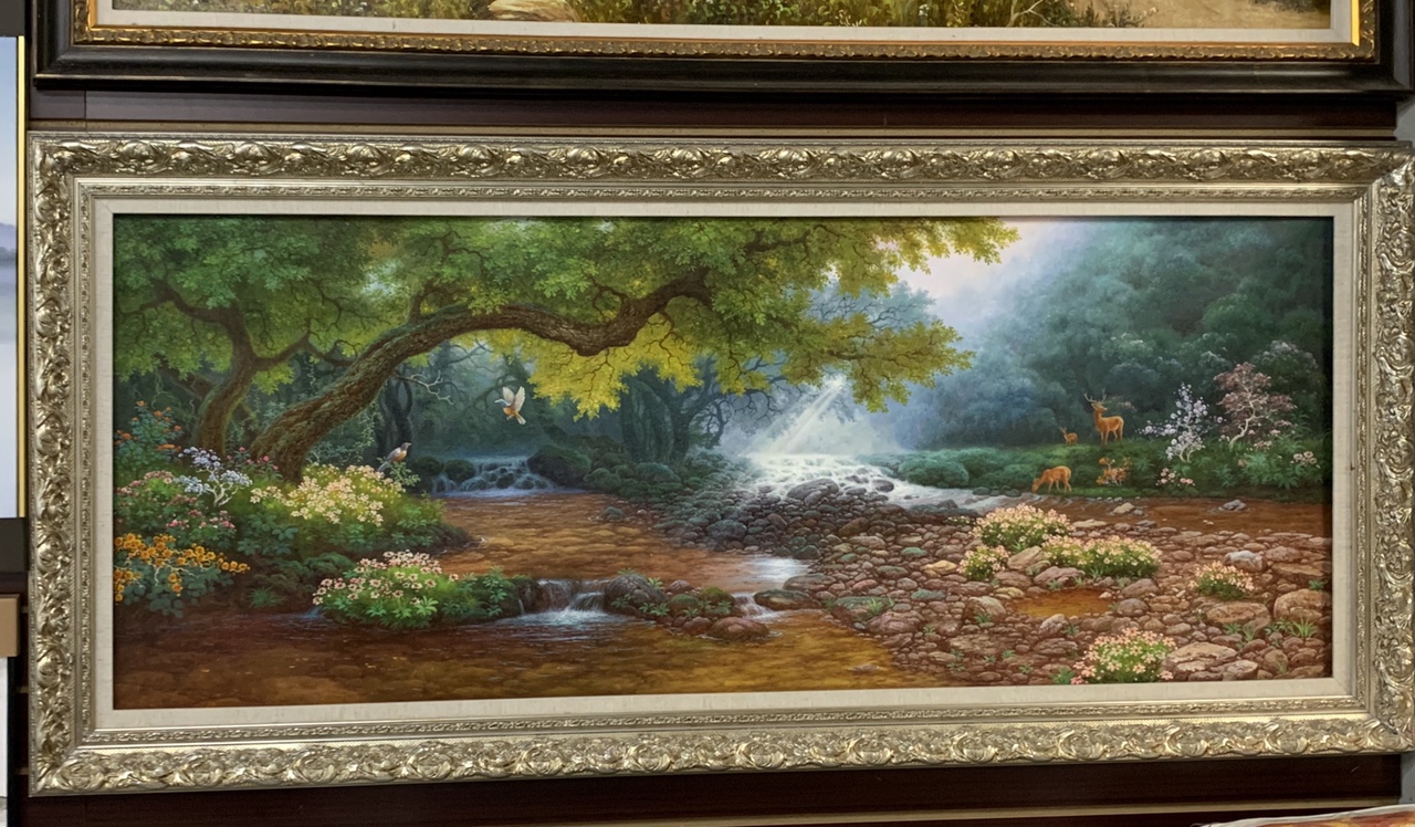 装饰油画酒店装饰油画居家卧床装饰画