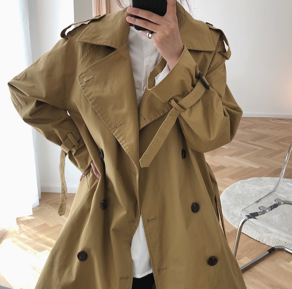 Khaki Trench Coat
