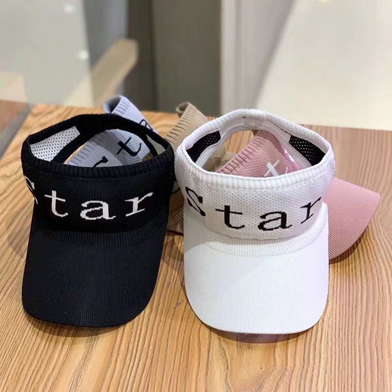 Knitted open-top cap