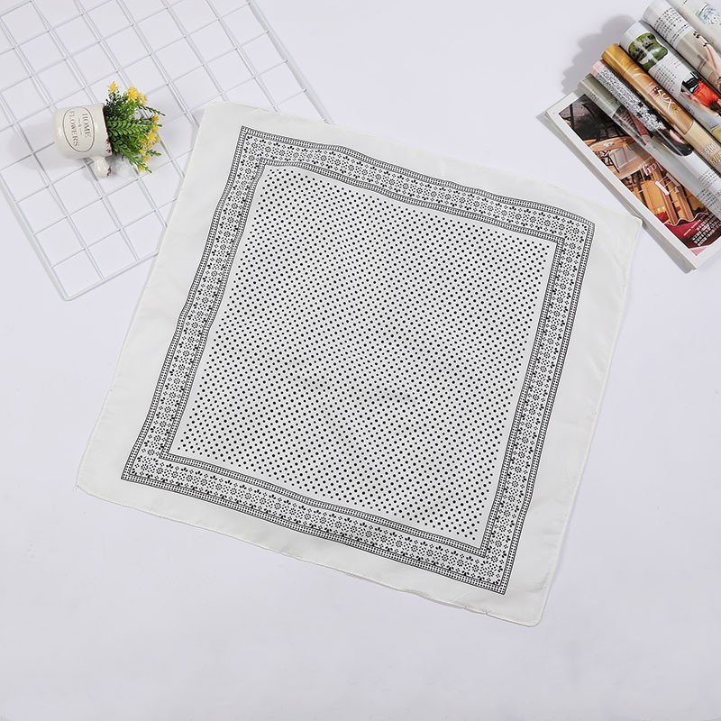 Hao Hao Headscarf Manufacturers Directly For Europe And The United States Men And Women Outdoor Sports Headscarf Hip-Hop Polyester Polka Dot Square Wholesale Magic Headscarf undefined