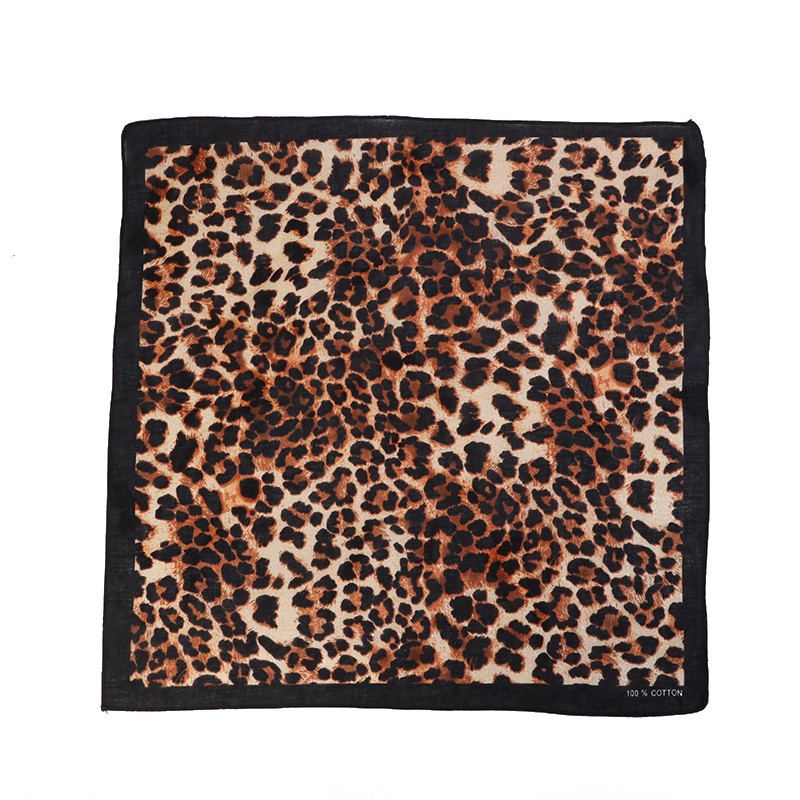 Hao Hao Headscarf Manufacturers Directly For Europe And The United States Outdoor Sports Headscarf Hip-Hop Square Wholesale Magic Cotton Animal Pattern Headscarf undefined