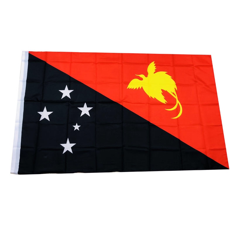 90×150cm涤纶材质巴布亚新几内亚国旗详情图1
