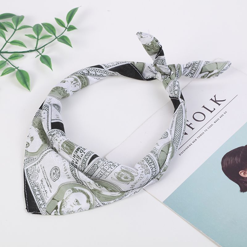 Hao Hao Headscarf Manufacturers Direct For Europe And The United States Men And Women Outdoor Sports Headscarf Hip Hop Cotton Dollar Square Wholesale Magic Headscarf Application Scenario
