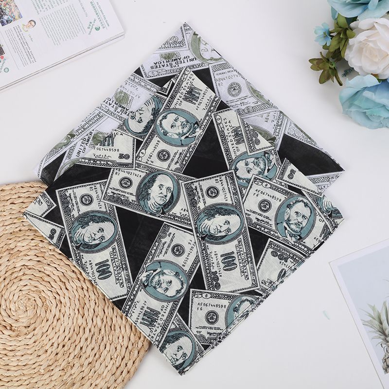 Hao Hao Headscarf Manufacturers Direct For Europe And The United States Men And Women Outdoor Sports Headscarf Hip Hop Cotton Dollar Square Wholesale Magic Headscarf details Picture