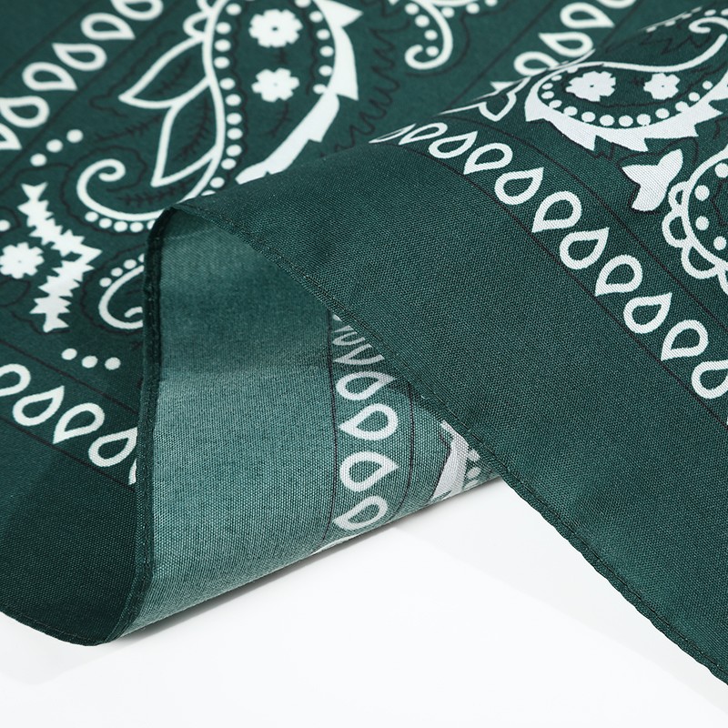 Hao Hao Headscarf Manufacturers Direct Magic Outdoor Sports Square Custom Cashew Flower Riding Mask Paisley Headscarf Spot Polyester Cashew Flower Square undefined