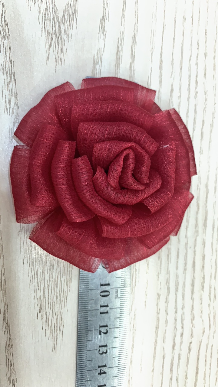 布花来料加工小花服装配件服饰配件辅料花图