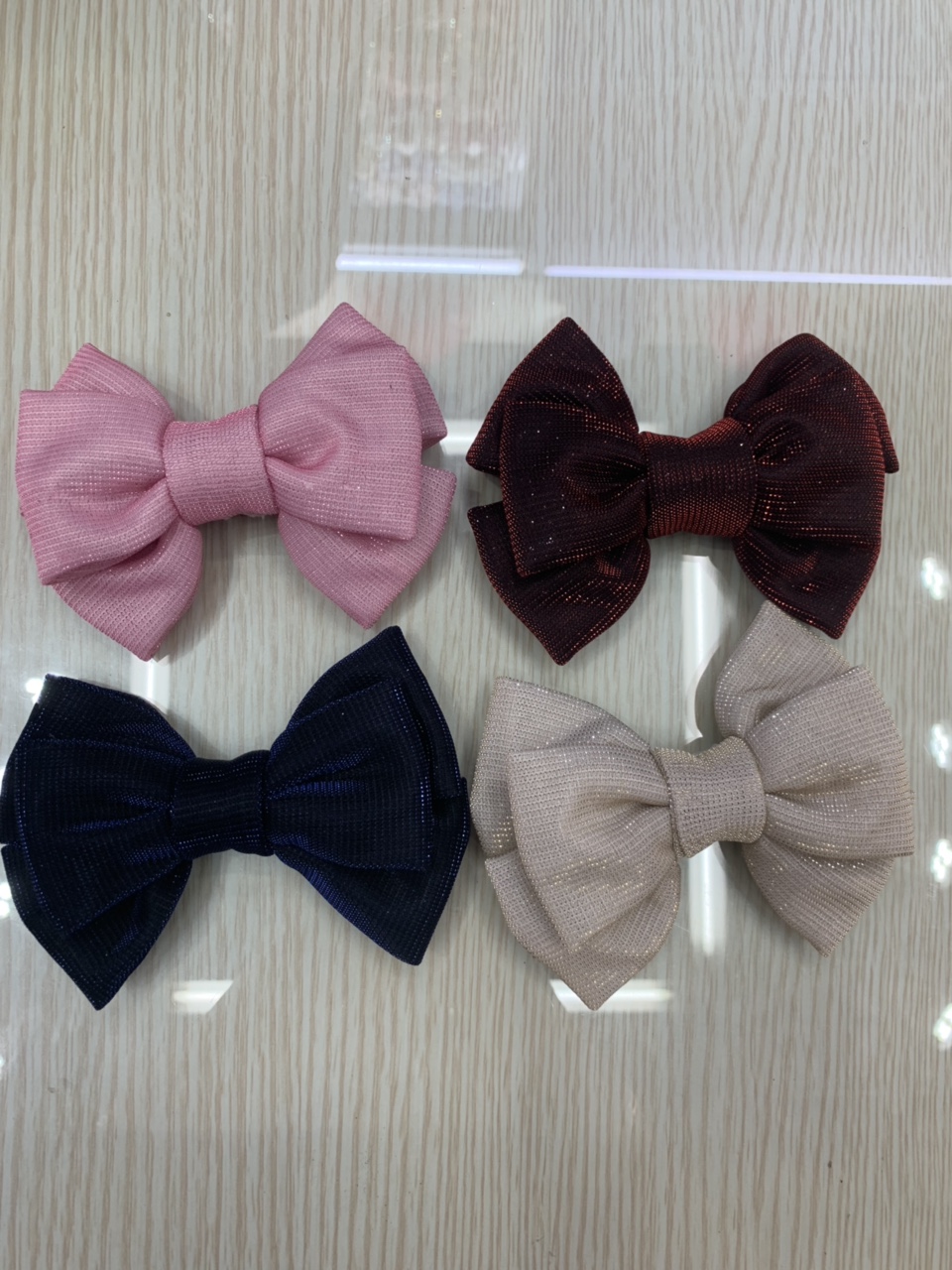 蝴蝶结来料加工蝴蝶结服饰配件辅料小花蝴蝶结