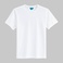 厂家直销夏约牌200克白色精梳棉圆领短袖男女T恤文化衫产品图