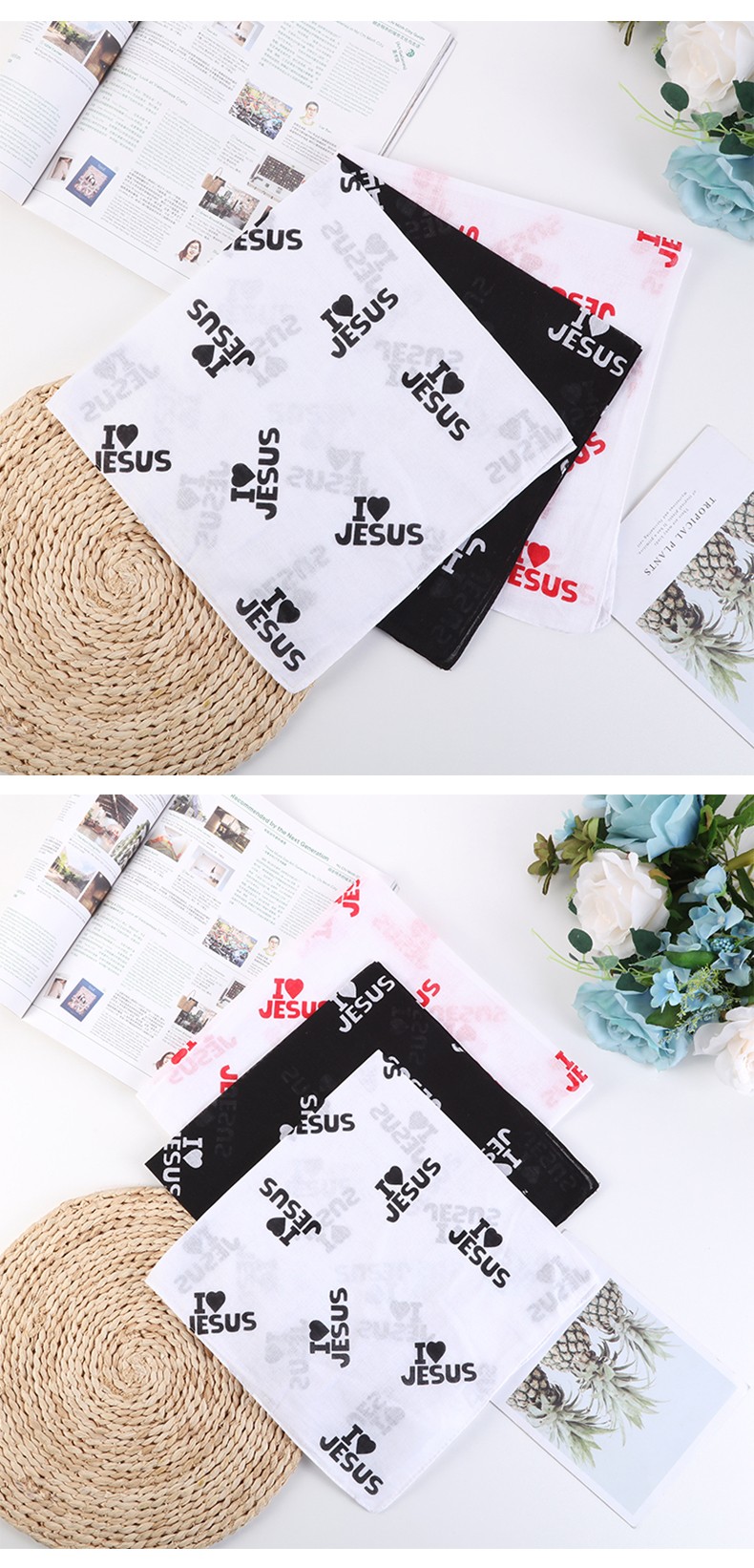 Hao Hao Headscarf Manufacturers Direct European And American Men And Women Outdoor Sports Headscarf Hip-Hop Cotton Headscarf Wholesale Outdoor Riding Headscarf undefined