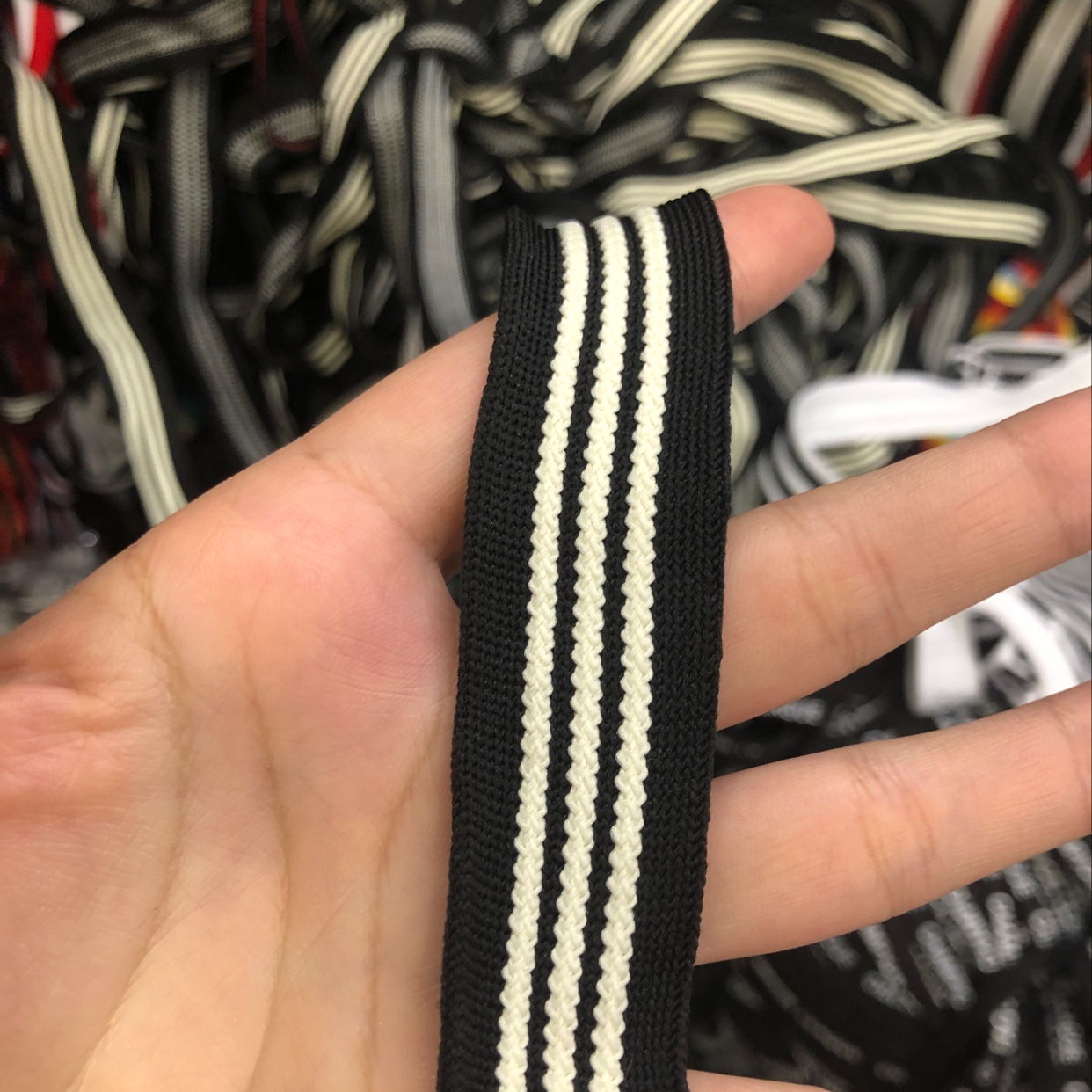 150D Polyester Bone Ribbon 2.5 Cm