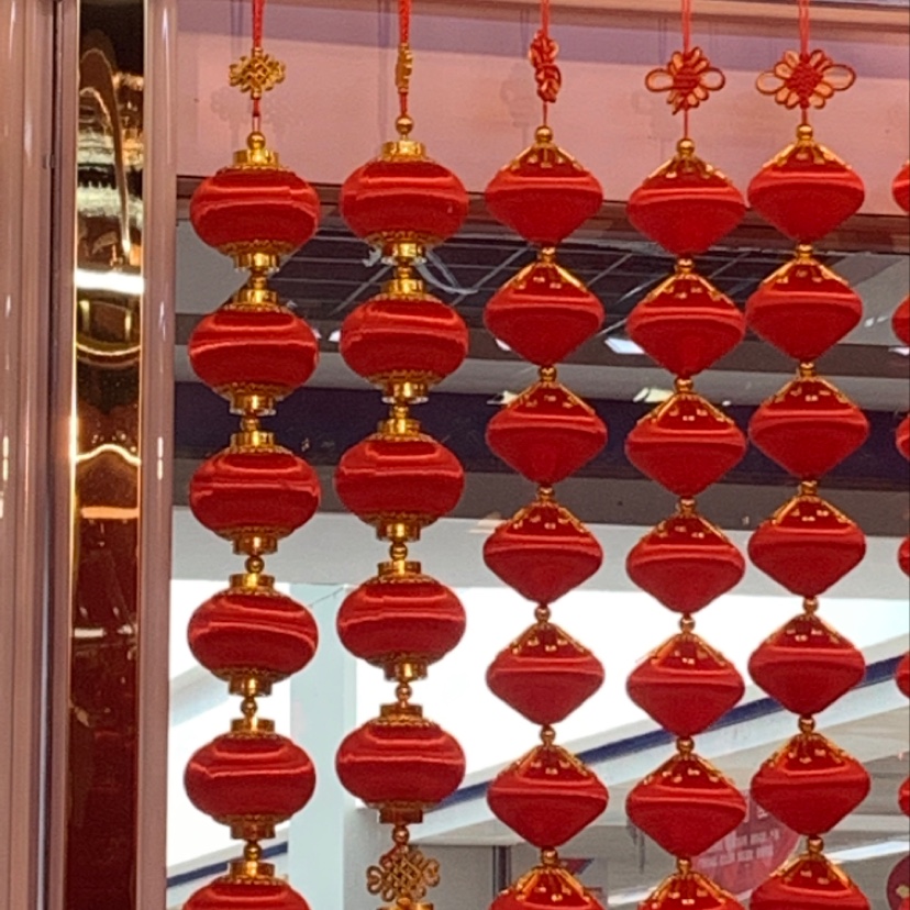 丝光球灯笼挂件串地摊经济喜庆装饰春节挂件13