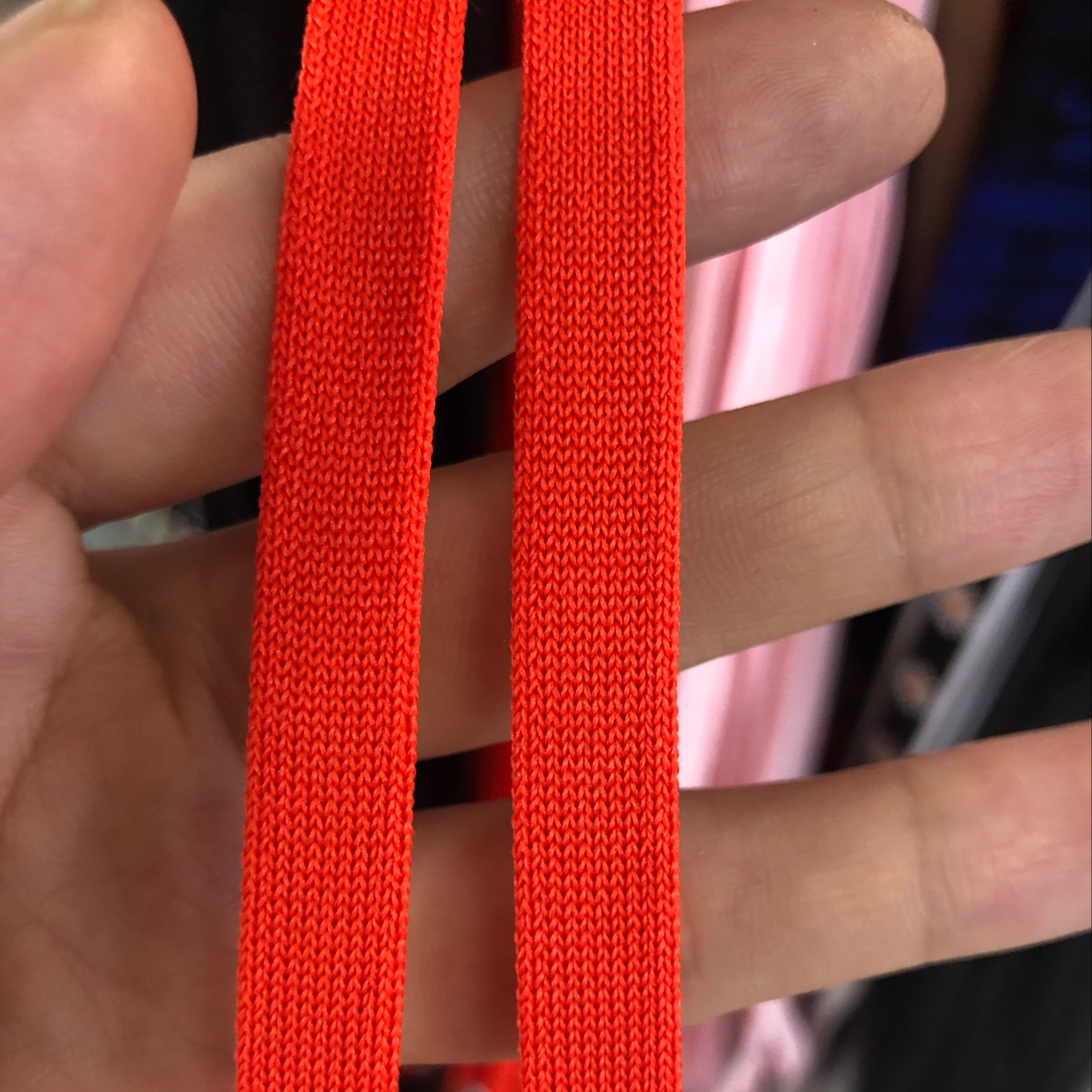 100D Encryption Hollow Bone Webbing Specification drawing