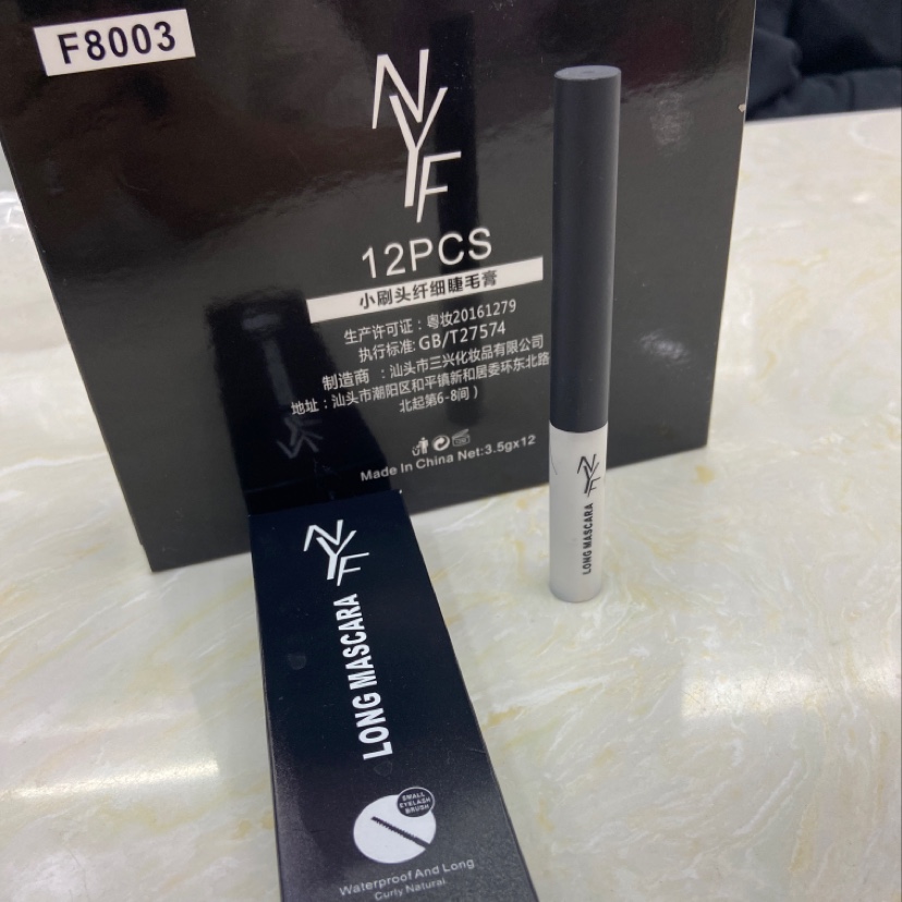 NYF小刷头纤细睫毛膏 防水浓密睫毛膏产品图