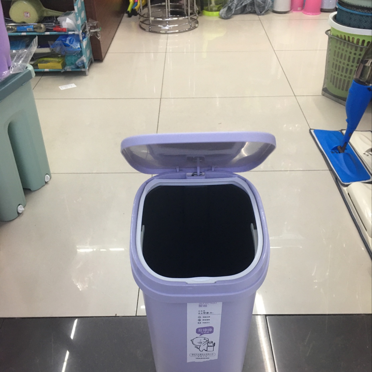 Trash Can Super Easy To Use Super Large Capacity Trash Can Specification drawing