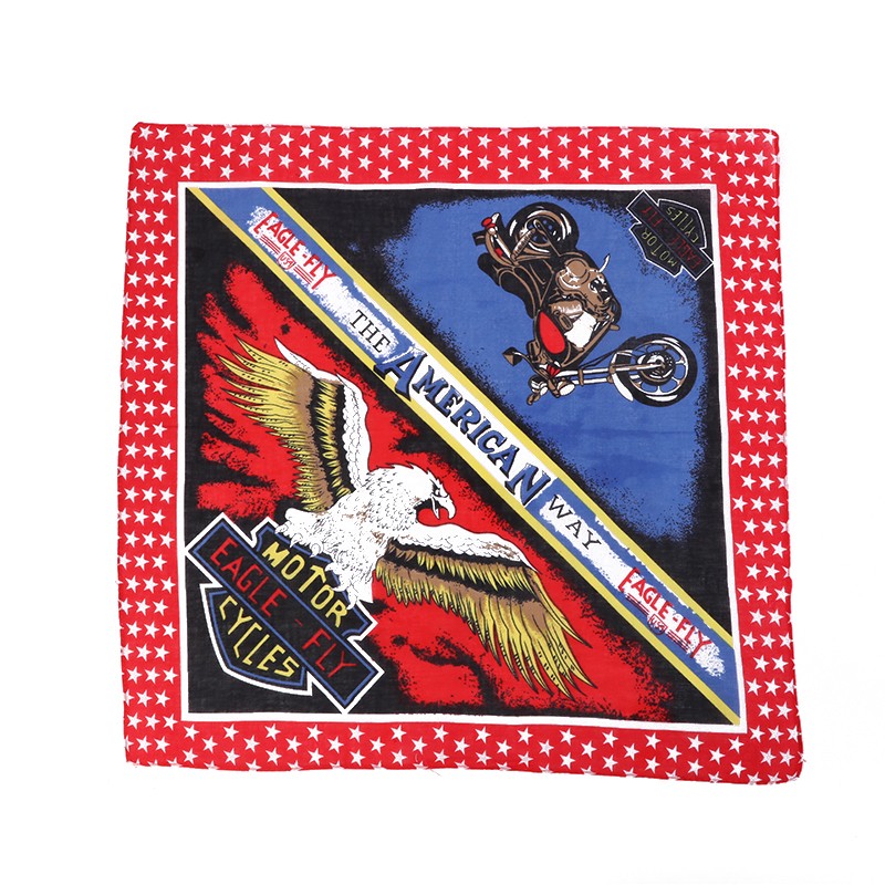Hao Hao Headscarf Manufacturers Directly For Europe And The United States Outdoor Sports Headscarf Hip-Hop Square Wholesale Magic Cotton Animal Pattern Headscarf undefined