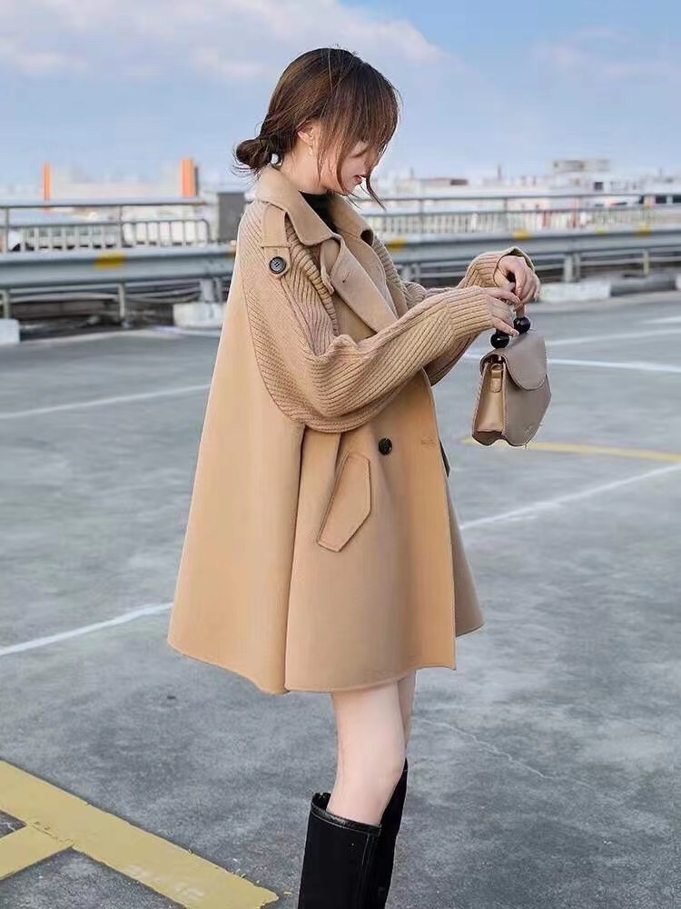 欧版大牌双面羊绒产品图