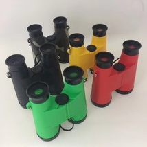 6X35彩色、黑色、迷彩色玩具望远镜。