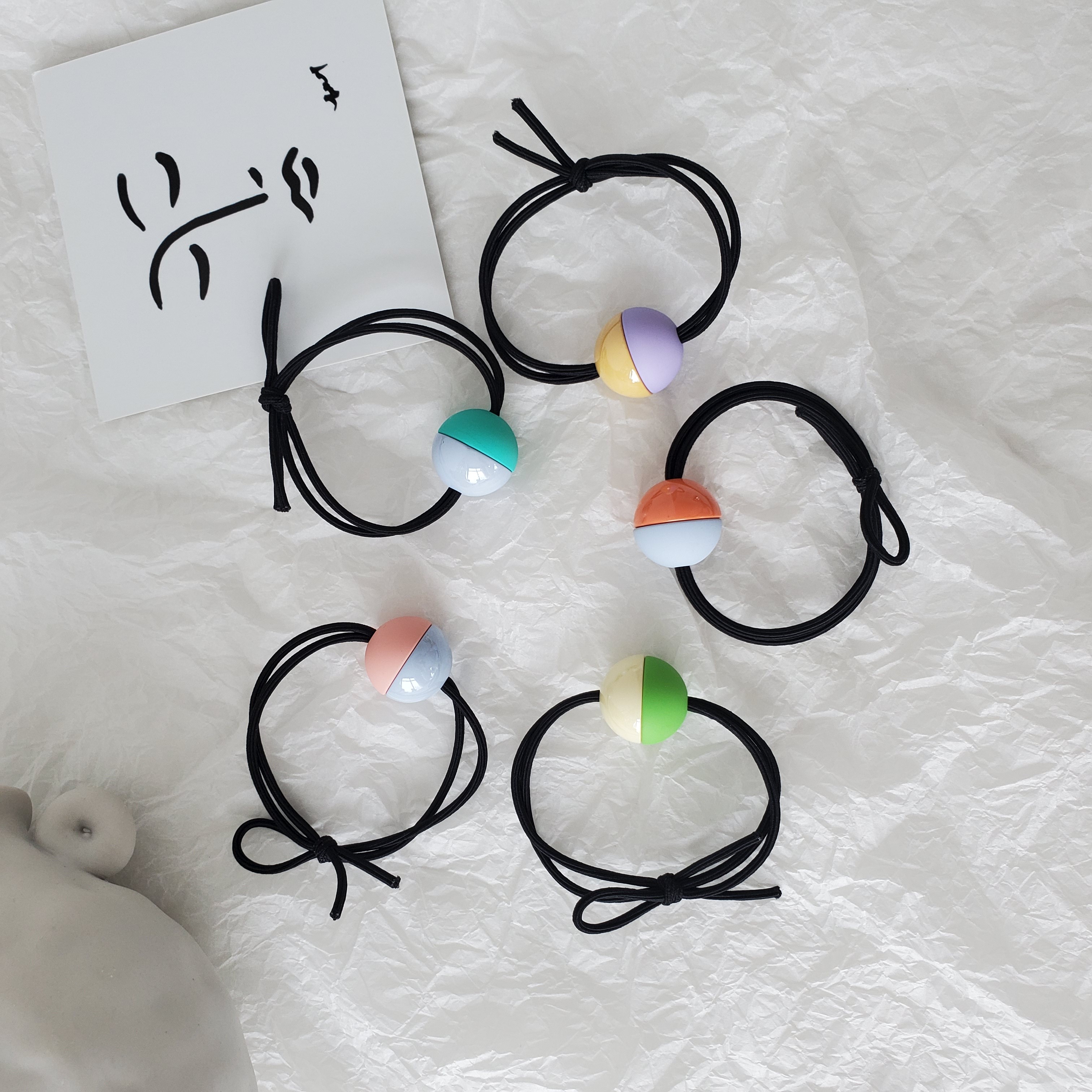 Yiwu's top-selling Korean-style children's and girls' hair accessories and hair bands, InS-style bestsellers, set of 6 detail image 5