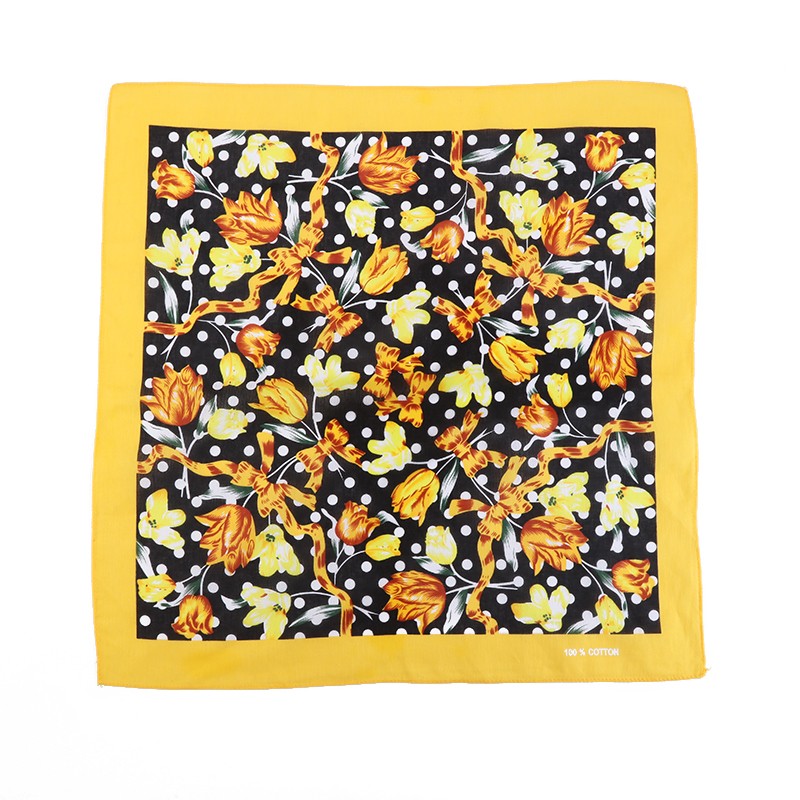 Hao Hao Headscarf Manufacturers Directly For Europe And The United States Men And Women Outdoor Sports Headscarf Hip-Hop All Cotton Square Wholesale Magic Headscarf undefined