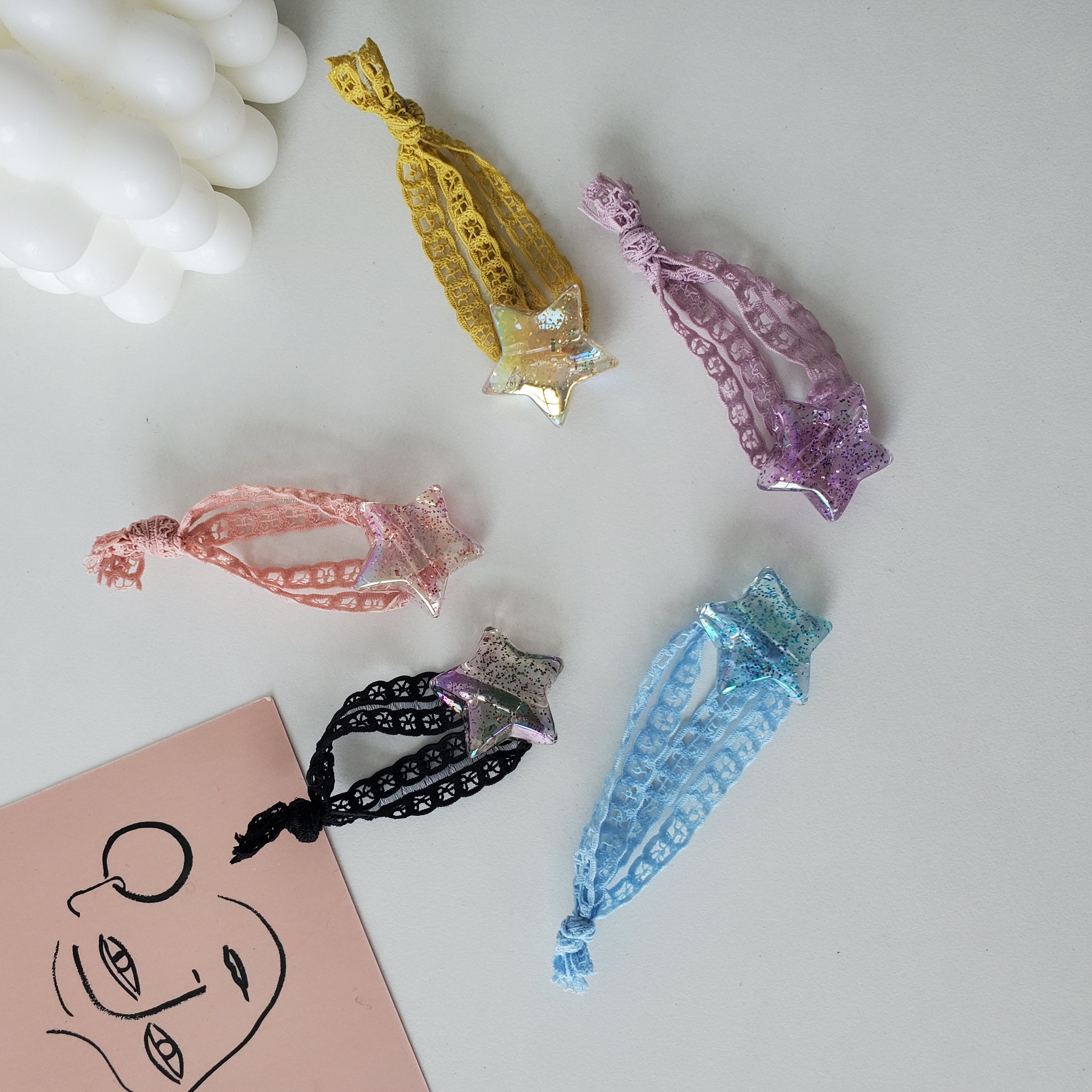 Yiwu's top-selling Korean-style children's and girls' hair accessories and hair bands, InS-style bestsellers, set of 6 detail image 4