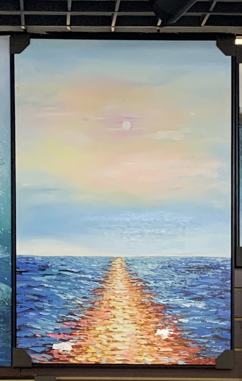 纯手绘装饰油画图
