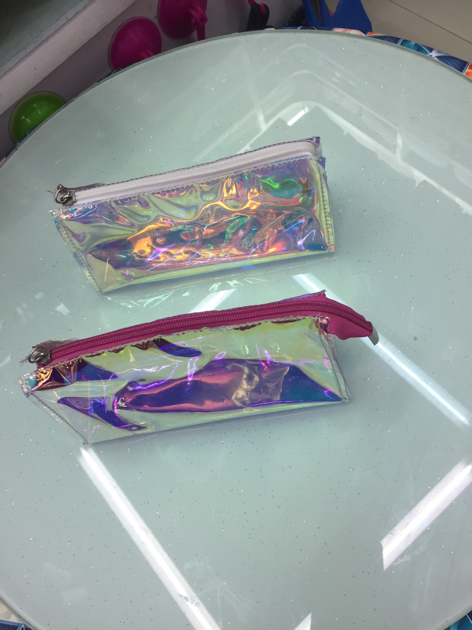 Color clear pen case