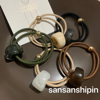 Minority Korean Version Of Instagram Ring Scrunchie