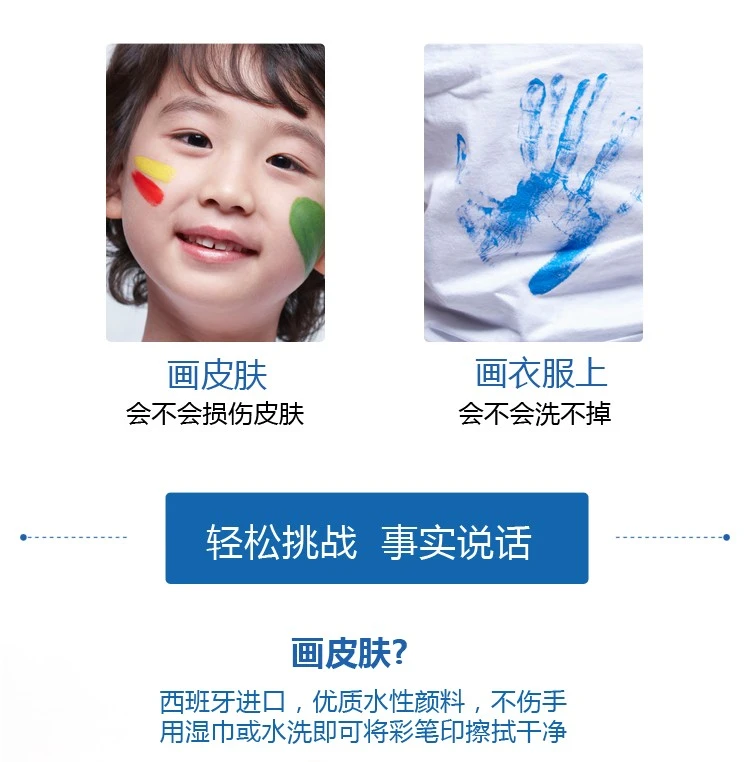 The Spanish MILAN 8+2 Magic Pen 80023 water-based pigment is safe and non-toxic detail image 4