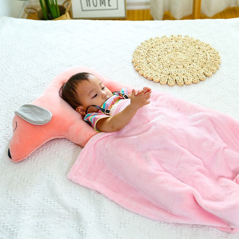 睡觉抱枕靠枕舒适孕妇儿童毯子一体毛绒玩具礼物玩偶动物厂家批发详情图8