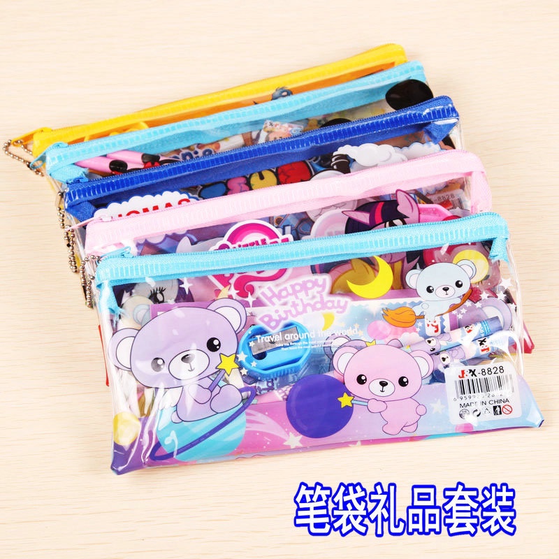 笔袋文具套装圣诞幼儿园小学生儿童实用创意礼物奖品学习用品