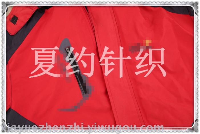 冲锋衣定制工作服工装 订制长袖工衣 连帽订做外套可印Logo夏约牌详情图5