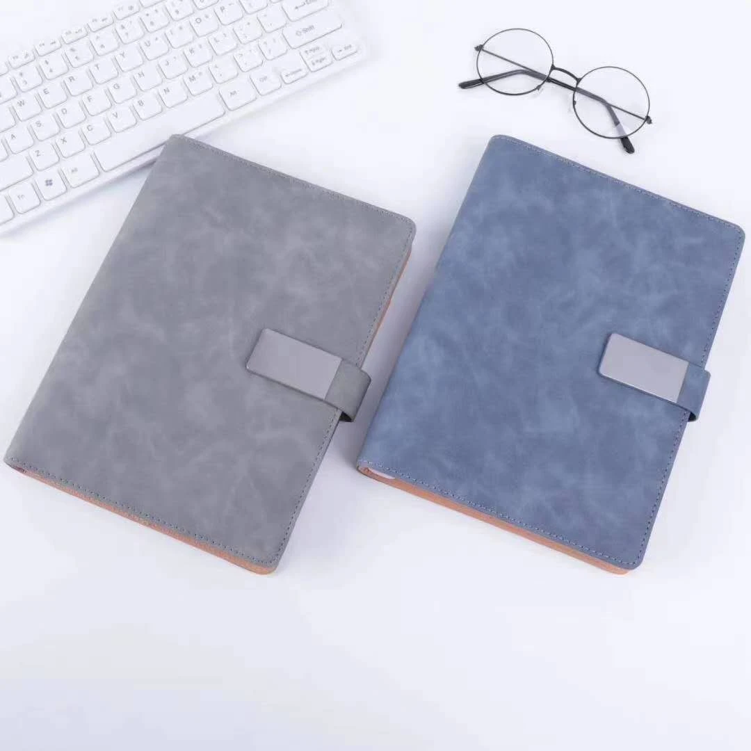 Xin Hongzhong's simplified text with look-leaf office PU notebook, Neutral Classic magnetic buckle 25-168 detail image 6
