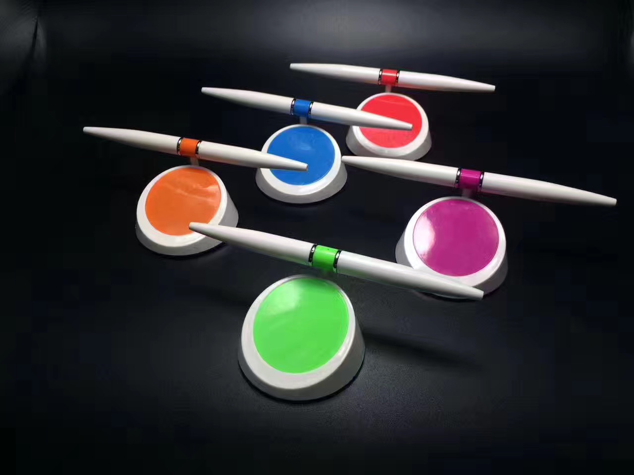 Table pen ballpoint pen can be rotated Standalone ballpoint pen can be printed advertising