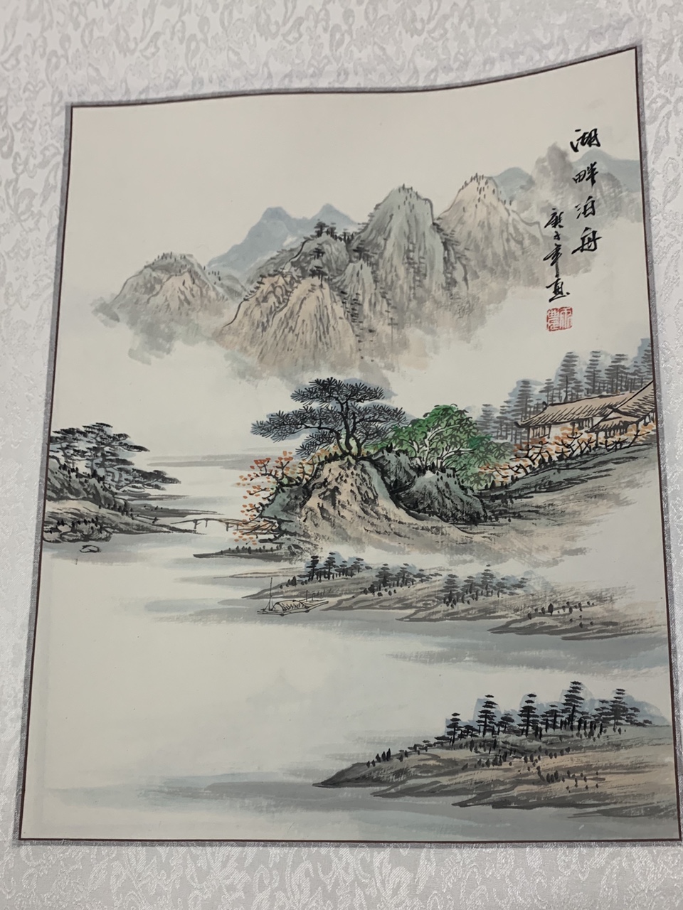 山水水墨画国潮