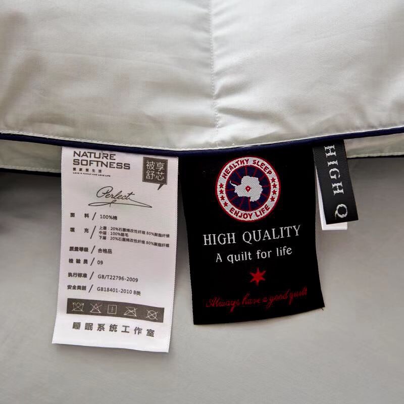 Best-selling down quilts, all-cotton quilt cores, warm spring and winter quilts, thickened goose down gift quilts, air-conditioned warm quilts (randomly sent), bedding, home textile quilt covers pic 9