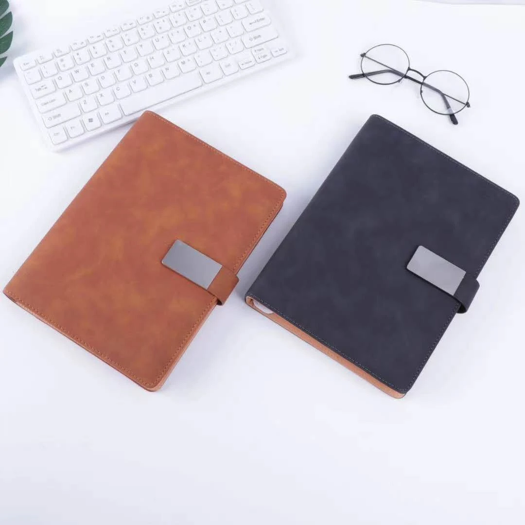 Xin Hongzhong's simplified text with look-leaf office PU notebook, Neutral Classic magnetic buckle 25-168 detail image 7