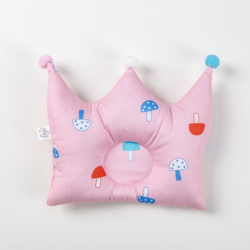 星韵宝卡通定型枕皇冠宝宝棉枕定型枕婴儿枕头防偏头枕卡通宝宝枕详情图5