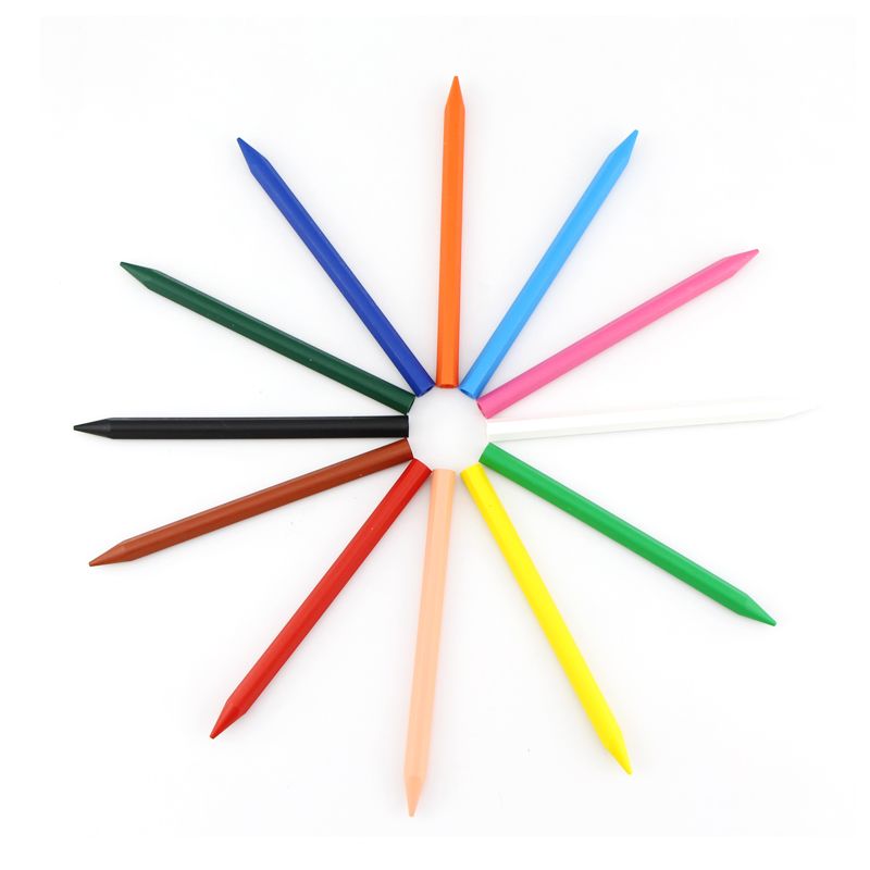 Spanish MILAN 12-color pen-shaped crayon 80013 Item Picture