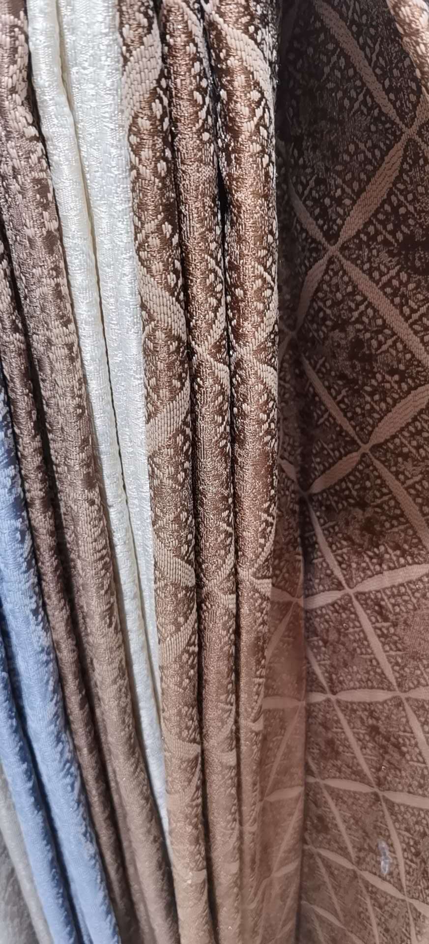 Nordic light luxury shading curtain simple modern living room high-end atmospheric Mosaic new matching color bedroom CL0165 thumbnail