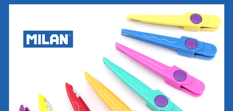 Spanish MILAN Milan Lace Safety Handmade Scissors 8-pattern Set 14930908 detail image 15