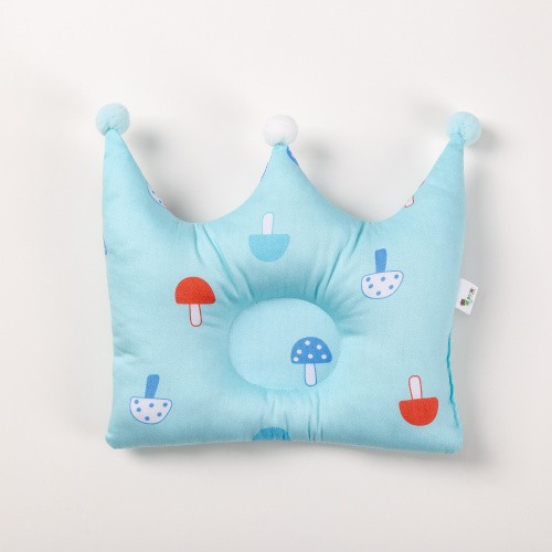 星韵宝卡通定型枕皇冠宝宝棉枕定型枕婴儿枕头防偏头枕卡通宝宝枕详情图4