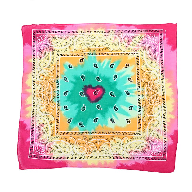 Hao Hao Headscarf Manufacturers Directly For Europe And The United States Men And Women Outdoor Sports Headscarf Street Dance Hip Hop Cotton Ribbon Small Square Wholesale Magic Headscarf undefined