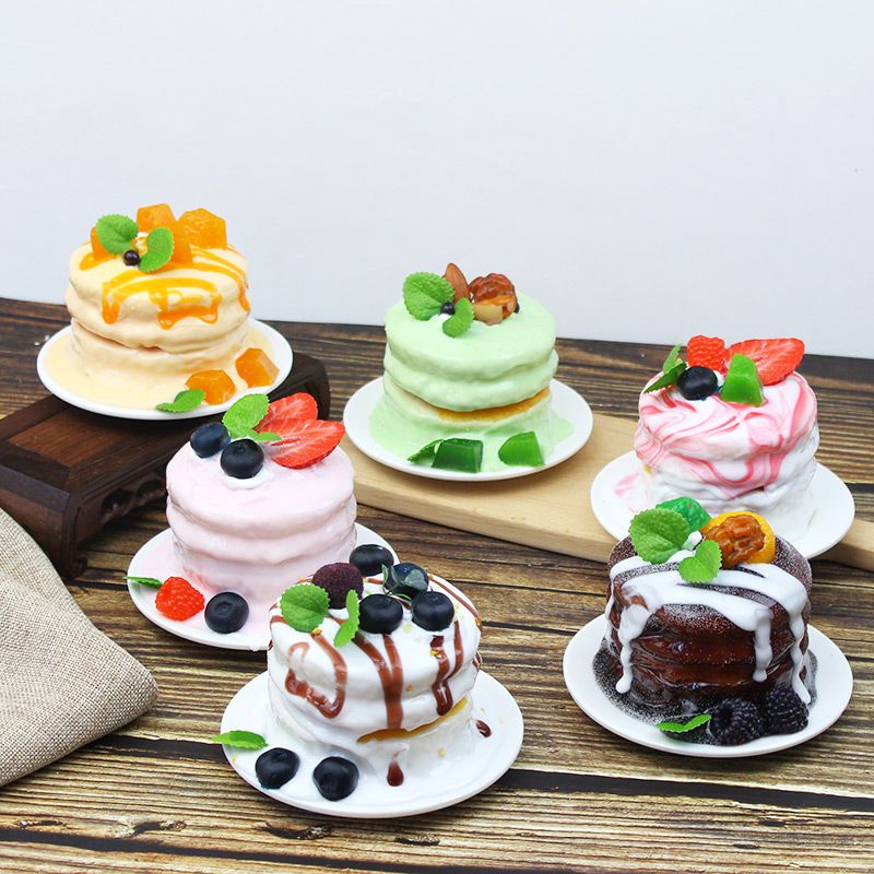 仿真蛋糕新款生日蛋糕模型 仿真水果蛋糕摆设假蛋糕图