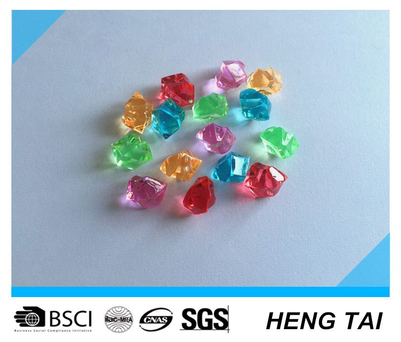 0.6g Lucky stone acrylic beads plastic beads home decoration game supplies vase fish tank display photo frame accessories thumbnail